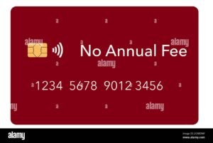 carte di credito senza canone su sfondo chiaro