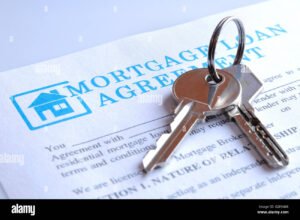 chiavi di una casa nuova con contratto mutuo