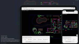 Come Funziona AutoCAD On The Web E Quali Sono I Vantaggi 3 interfaccia browser con disegni tecnici autocad