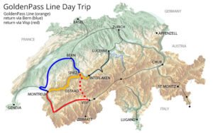 mappa urbana con punto segnato oro express